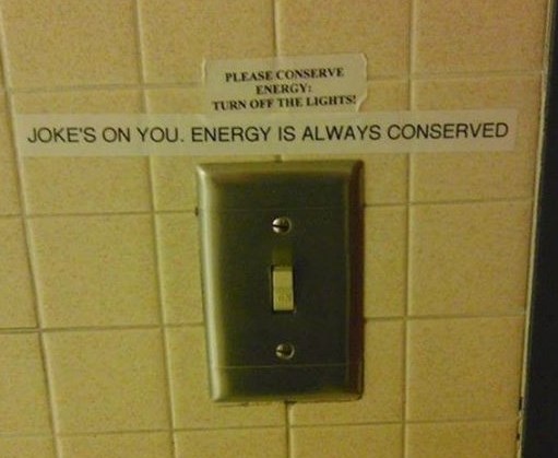 I ti misliš da gašenjem svjetla čuvaš energiju?