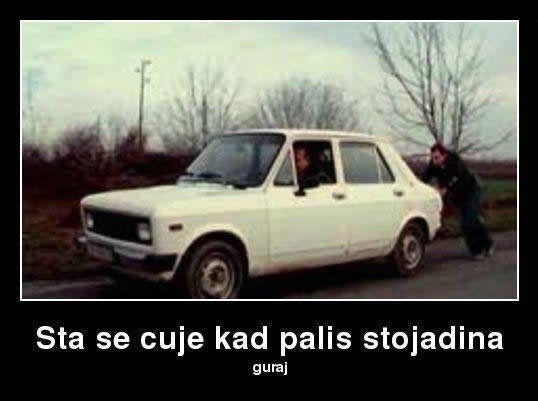 Što se čuje kad pališ Stojadina?