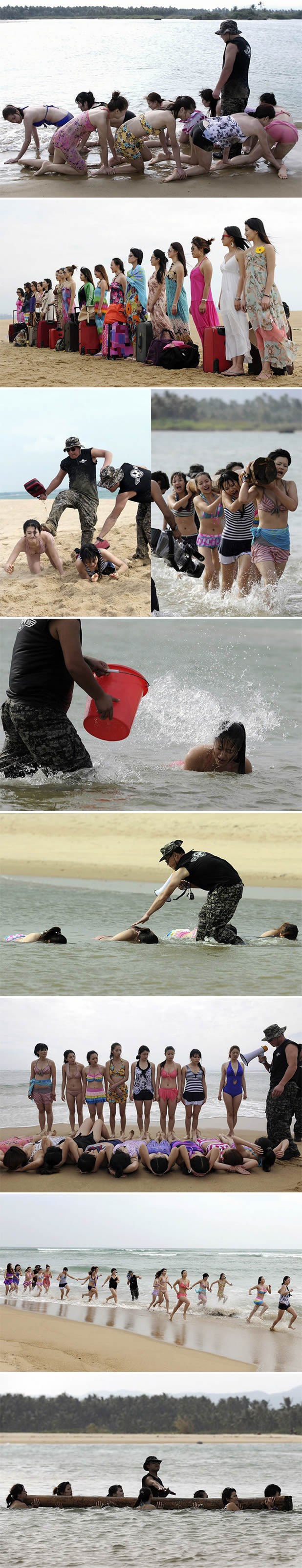 Kineske tjelohraniteljice na specijalnoj obuci