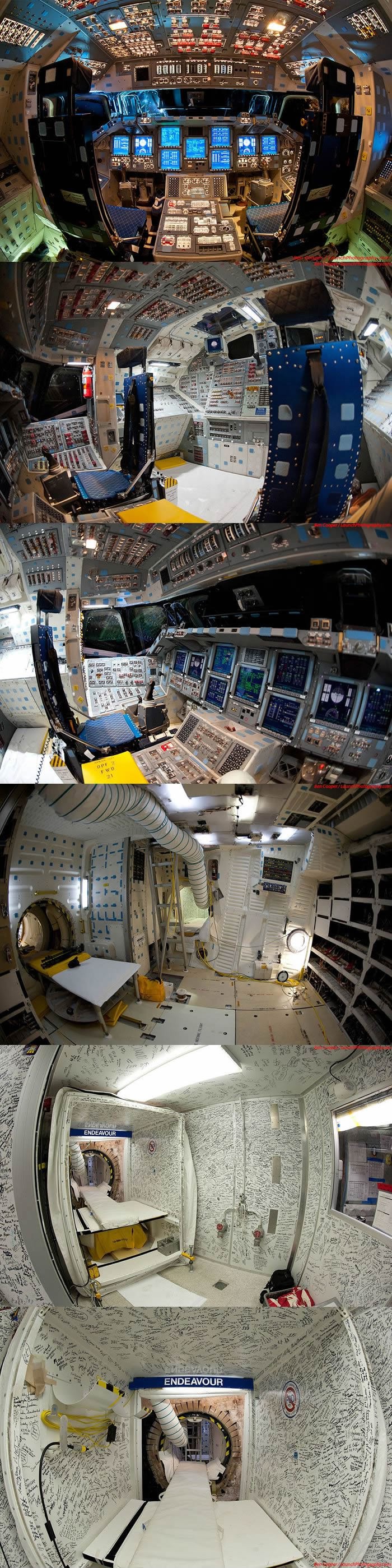 Unutrašnjost space shuttlea: Komplicirano do ludila