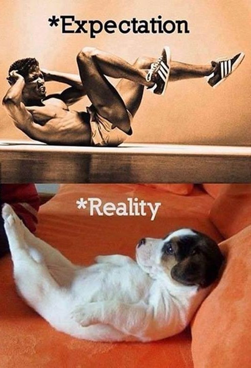 Plan za vježbanje jednog debeljuce