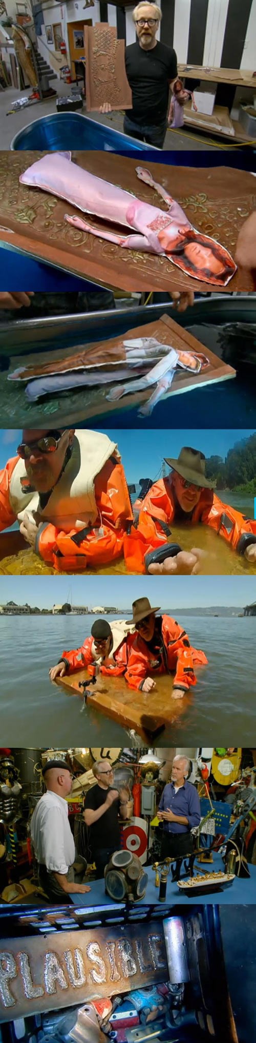 Mythbustersi potvrdili: Jack iz Titanika mogao preživjeti!