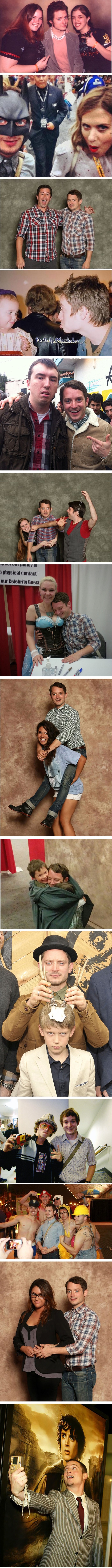 Elijah Wood ima definitivno najbolje i najsmješnije fotografije s fanovima