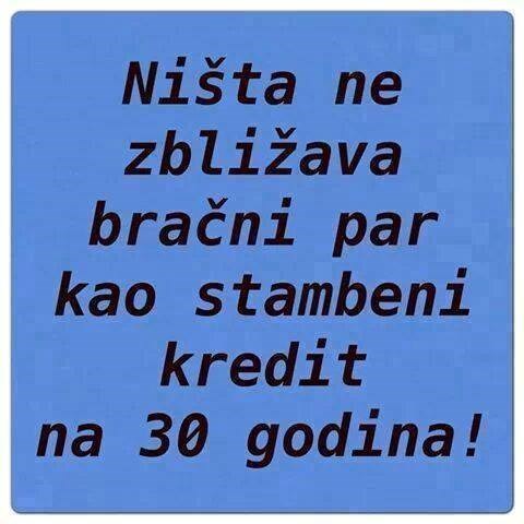 Brak ili kredit: Isti vrag, samo banku lakše podnosiš