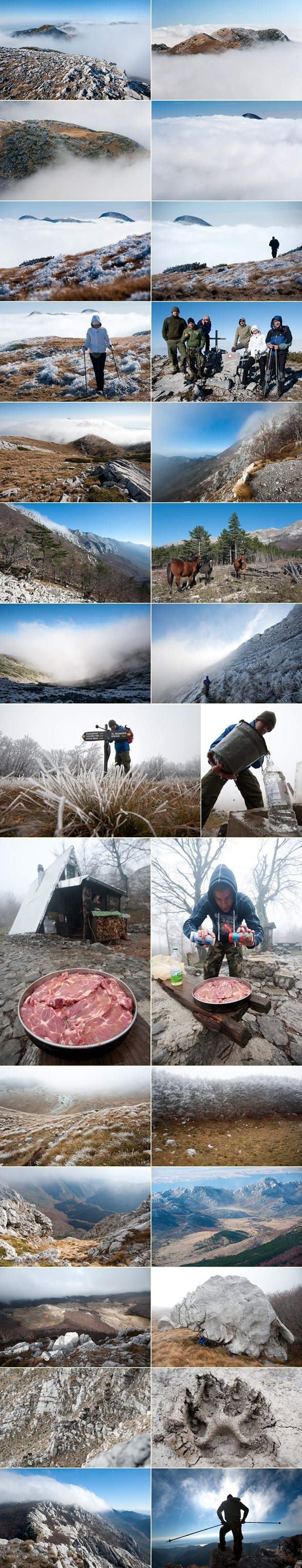 Čarobna maglom obavijena Paklenica u jesen