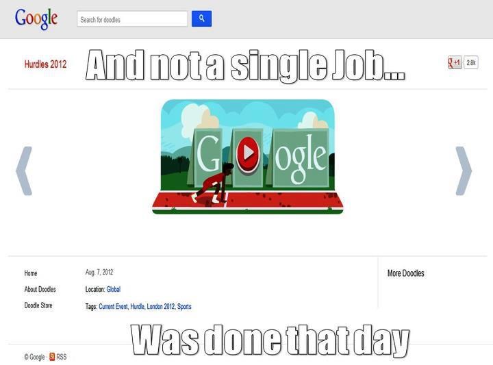 Olimpijci, skinite se s Googlea i napravite nešto korisno!