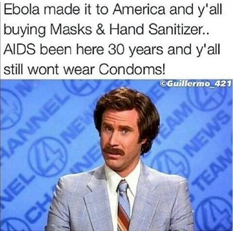 Poludjeli zbog ebole, ali AIDS ih ne brine