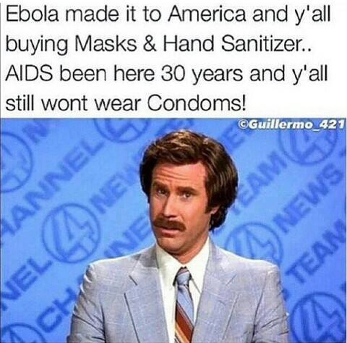 Poludjeli zbog ebole, ali AIDS ih ne brine