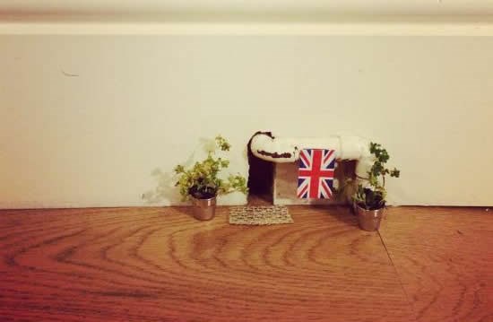 Otkrili miša u kući, pa mu uredili okućnicu