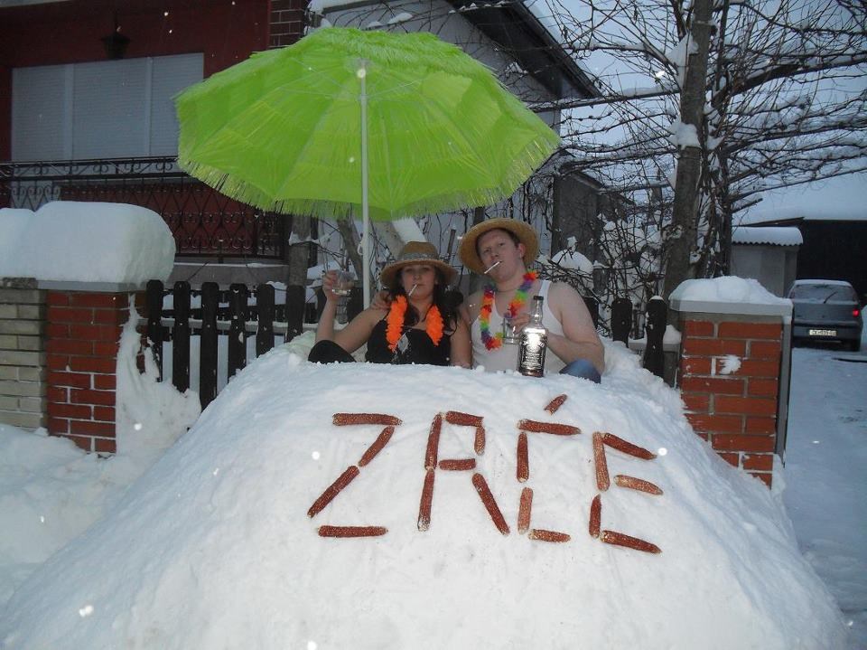 Kalnički jacuzzi: Snježni Zrće party