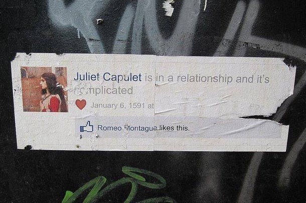 Ovako bi Romeo i Julia objasnili svoj odnos da se radnja njihove priče događa u današnjem dobu