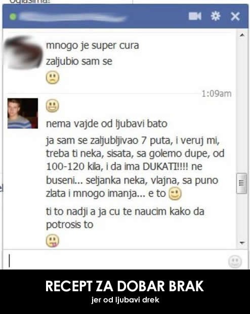 Sisata i debela: Recept za ljubav