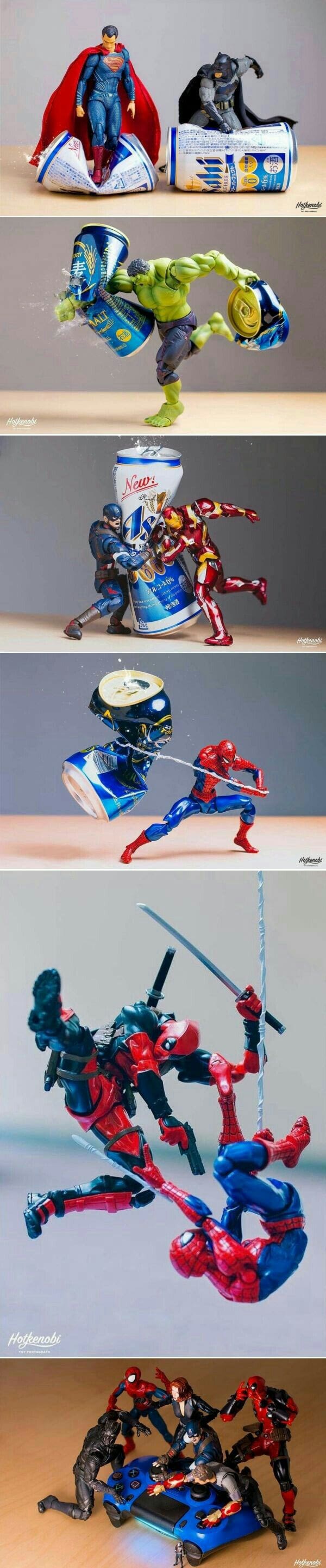 Ovako izgledaju super junaci u akciji