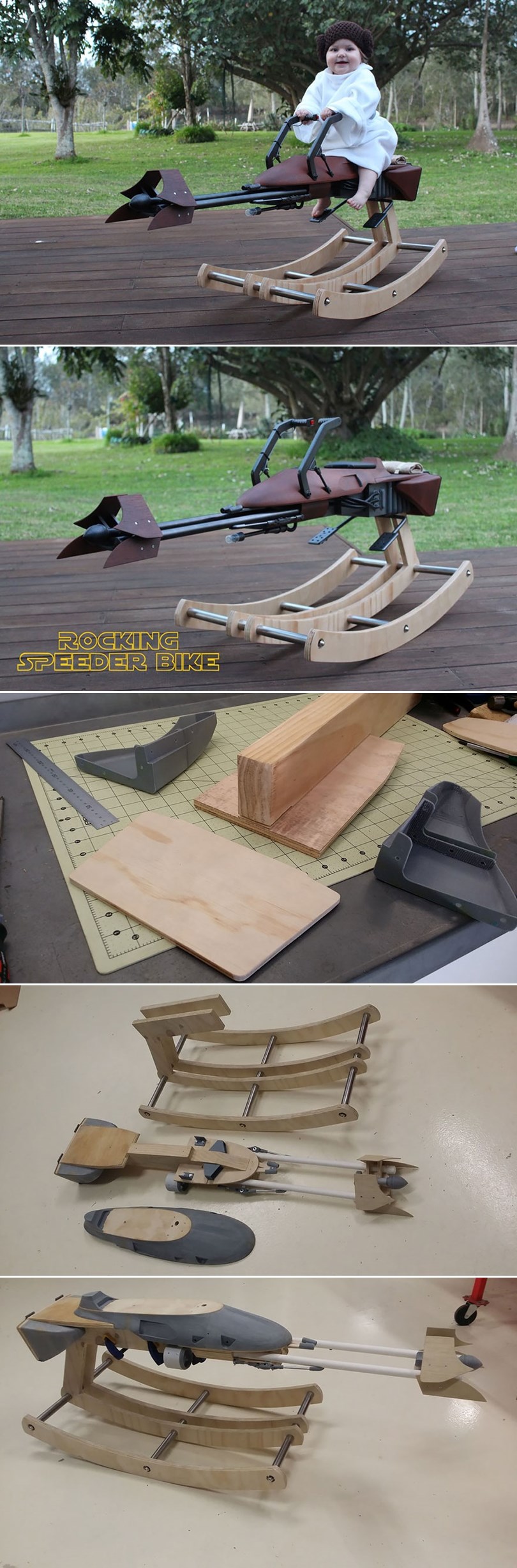 GALERIJA: Kad imaš kul spretnog tatu koji ti napravi Star Wars njihalicu!