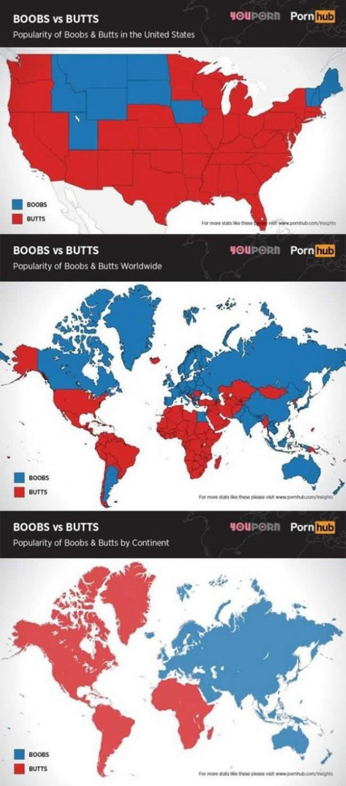Gdje u svijetu vole guze, a gdje sise?