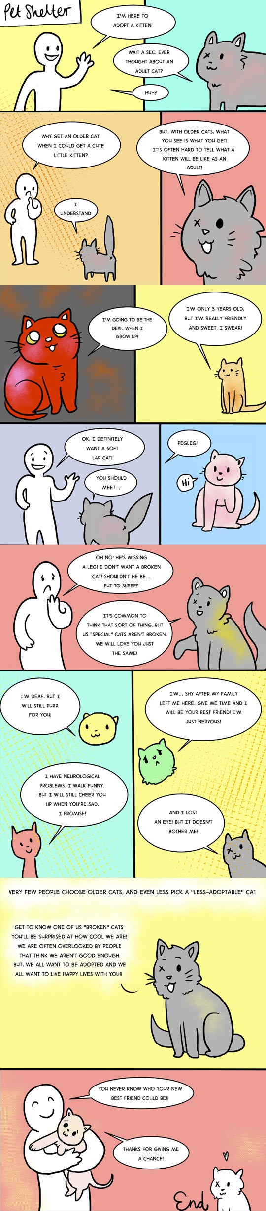 Udomi i stare i bolesne životinjice, njima je najteže