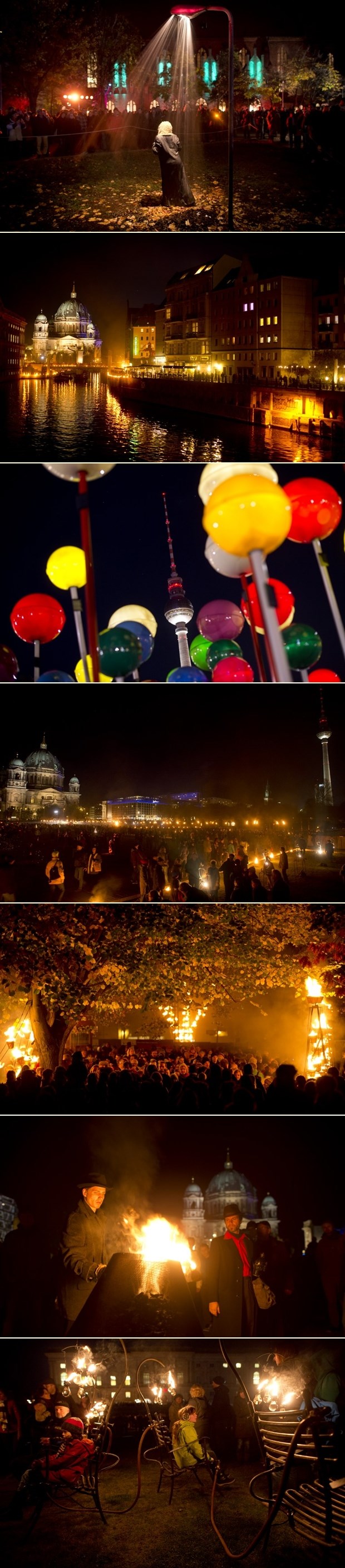 Berlin noću: Proslava 775. rođendana grada