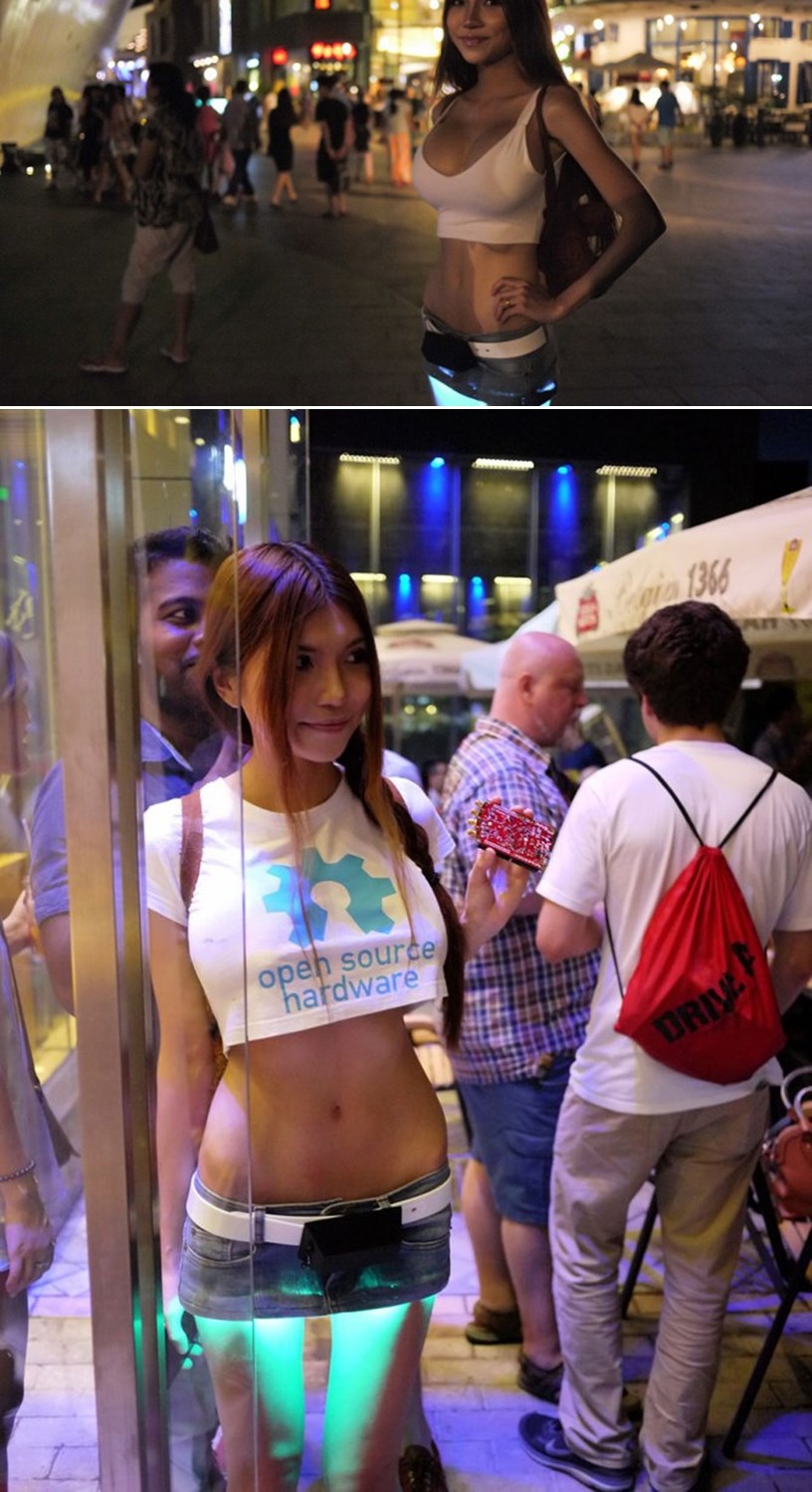 Što prsata djevojka skriva među nogama?