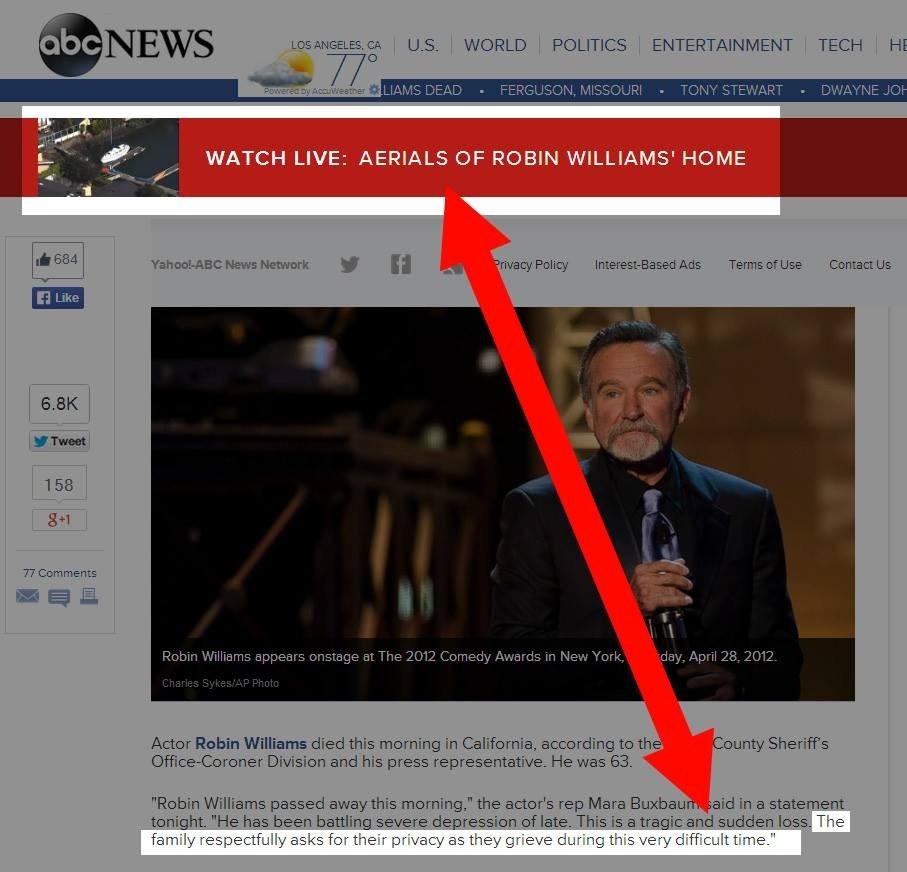 Kad od smrti napraviš reality show