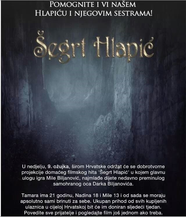 Pokaži veliko srce: U kino na "Hlapića" i pomozi obitelji!