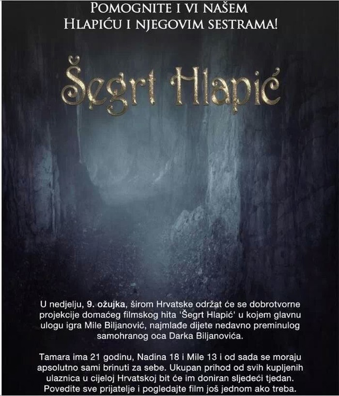 Pokaži veliko srce: U kino na "Hlapića" i pomozi obitelji!