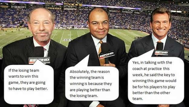 Sportski komentari se sveli na ovo?