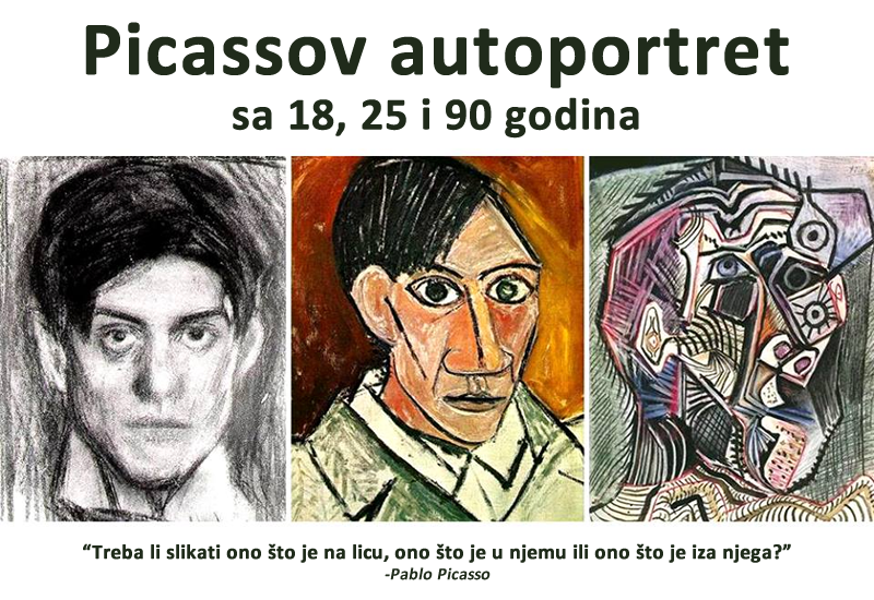 Picassova evolucija autoportreta