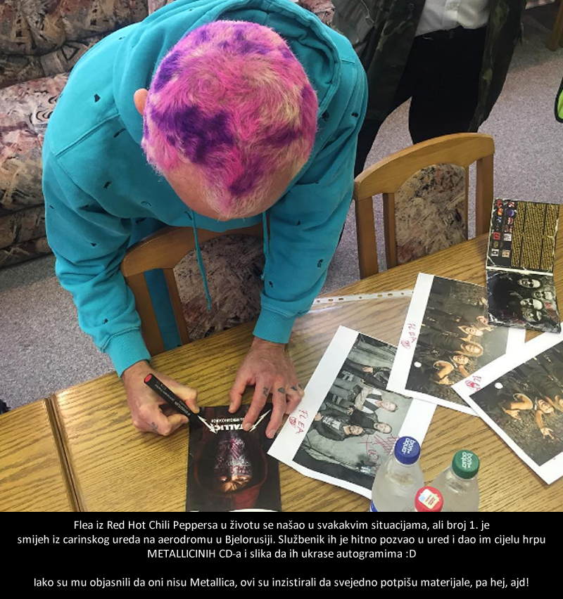 Basist Peppersa umro od smijeha na molbu smotanih carinika u Bjelorusiji