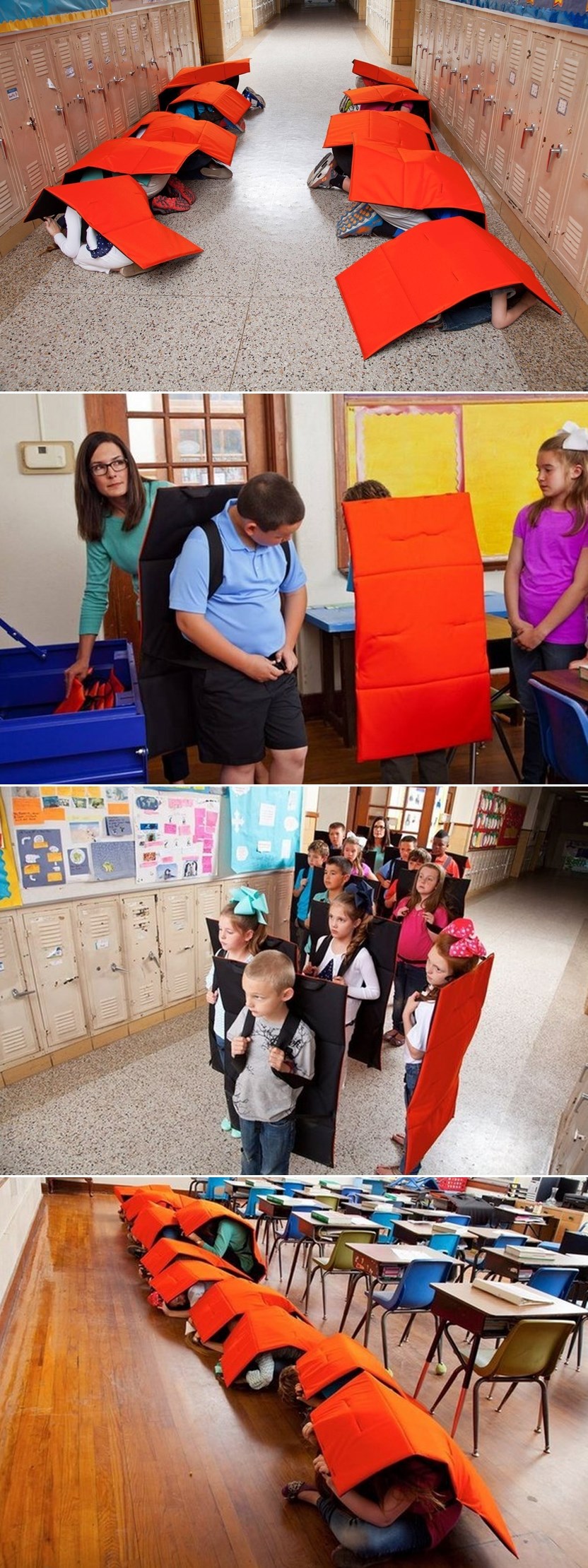 GALERIJA: Strava u Americi - počela proizvodnja pancirnih deka za osnovnoškolce!