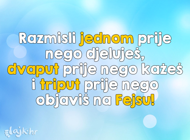 Prvo pravilo društvenih mreža