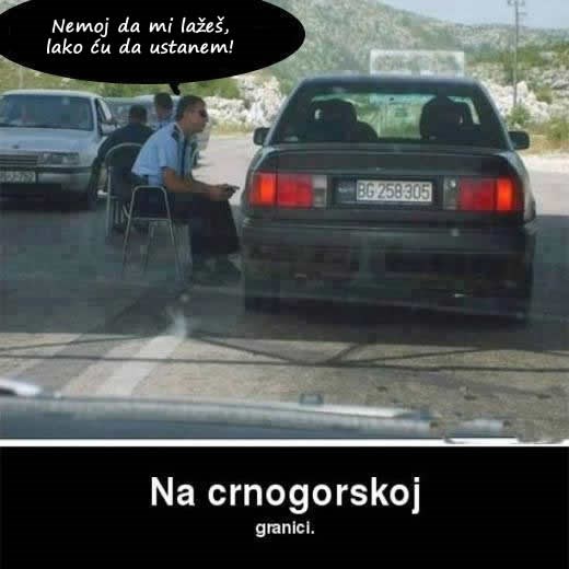 Na crnogorskoj granici..