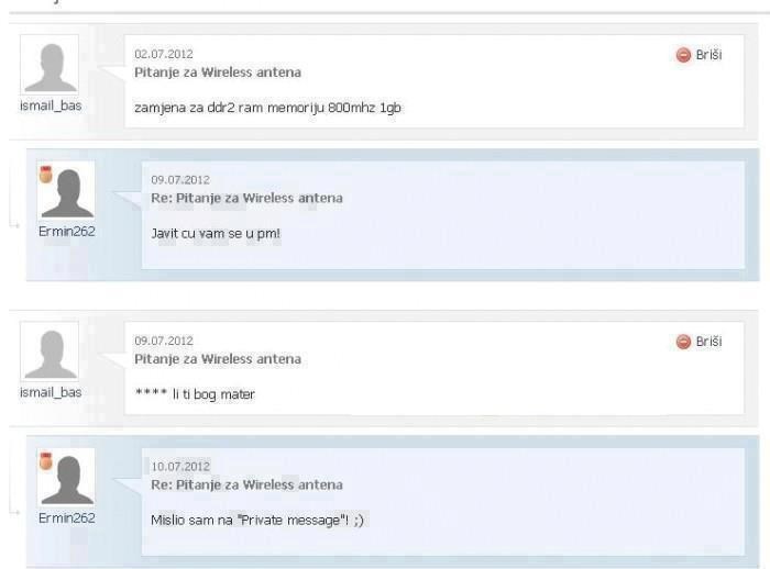 Hrvati brzi na psovkama: Šalješ mu u PM i odmah rat!