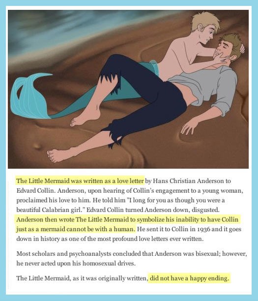 "Mala sirena" je gay ljubavno pismo