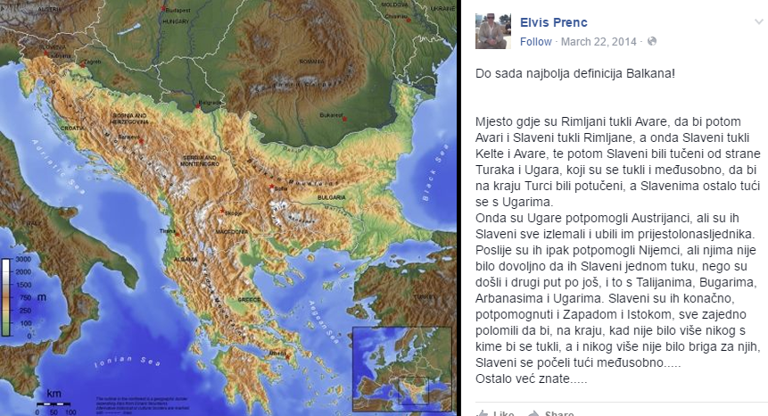 Najgenijalnija definicija Balkana ikad!