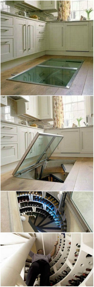 Genijalna ideja: Ovaj čovjek je napravio tajni prozor u kuhinji, pogledajte zbog čega!