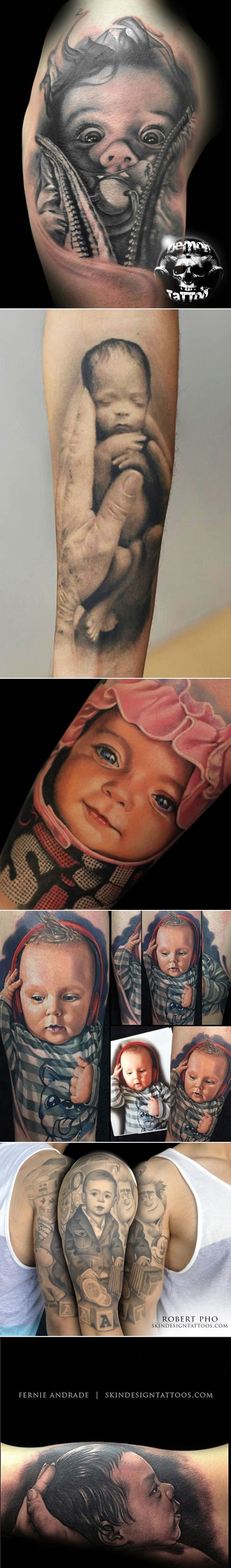 GALERIJA: Koža kao platno - predivni portreti malih anđela