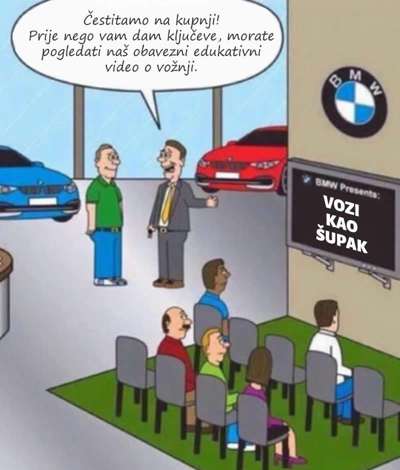 Vozači BMW-a opet na udaru!
