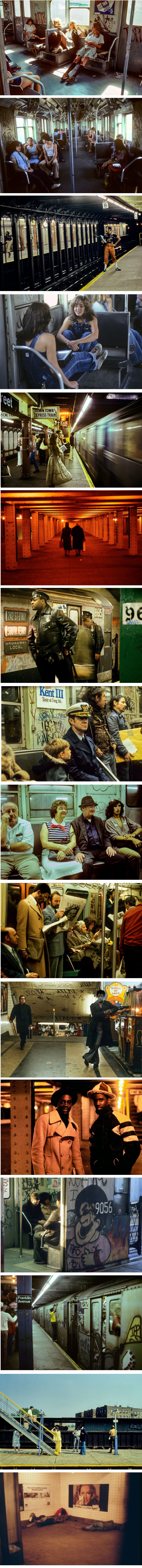 PAKAO NA KOTAČIMA Rijetke fotografije iz njujorške podzemne željeznice