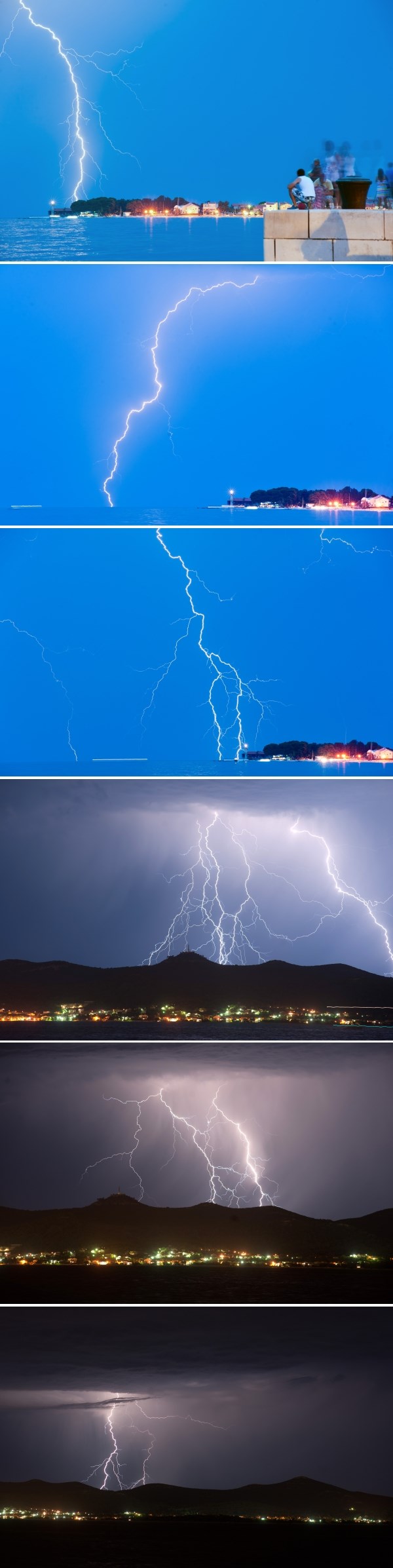 Kad se priroda naljuti: Čarobne munje nad Zadrom i Ugljanom
