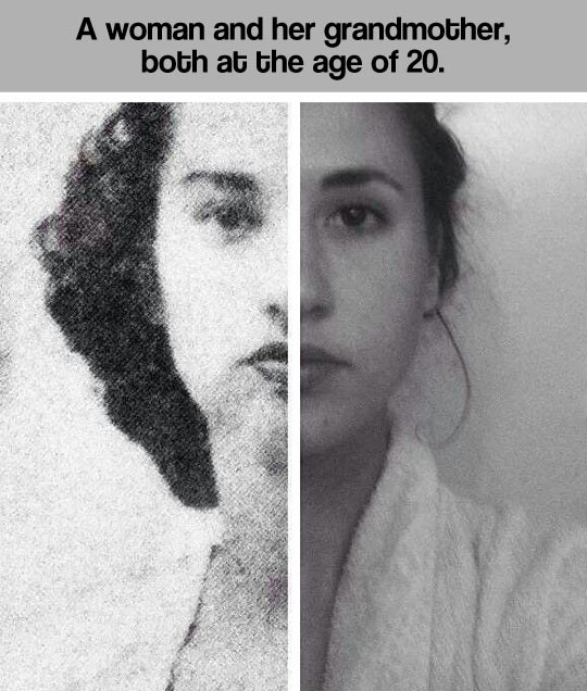 Geni kameni: Djevojka i njena baka, obje s 20 godina
