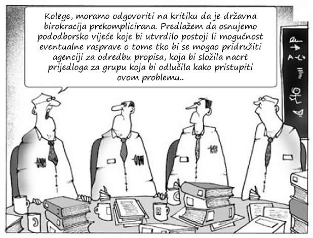 Kako hrvatski političari rješavaju problem birokracije