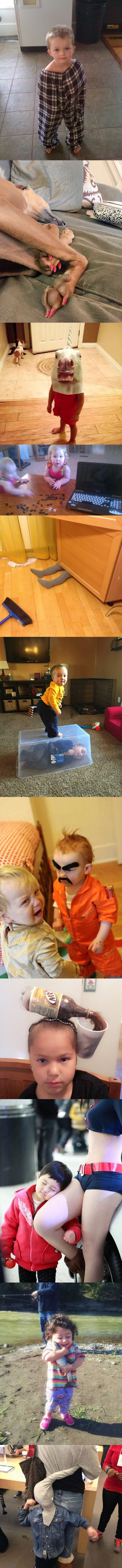 Fotografije koje dokazuju da s klincima nikada nije dosadno