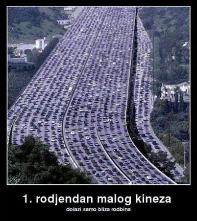 Pravi uzrok prometnog kaosa u Kini ;)