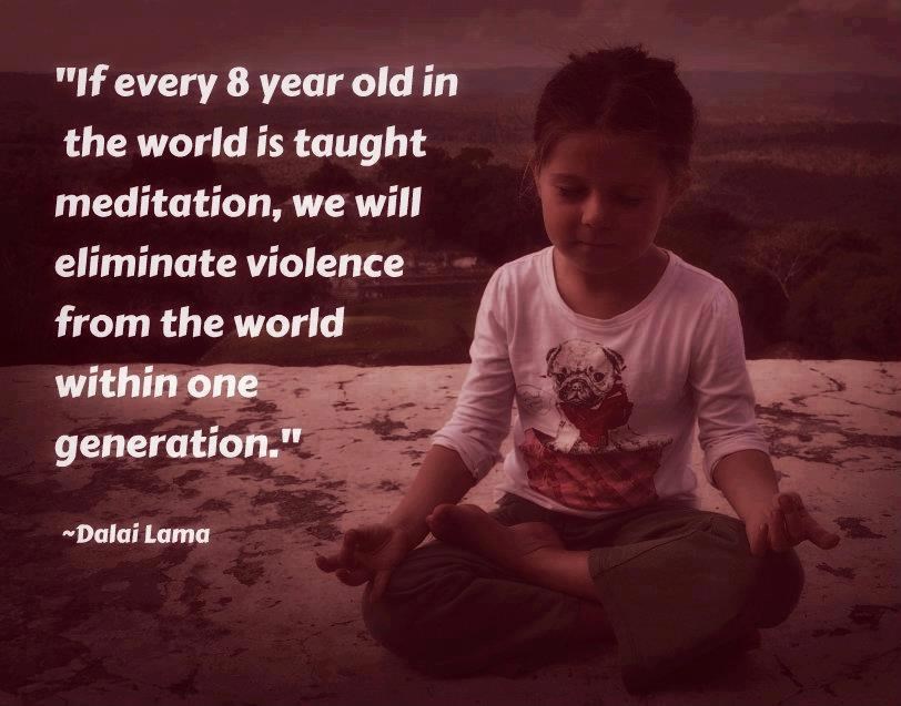 Kad bi klince učili meditaciji, svijet bi bio manje nasilan