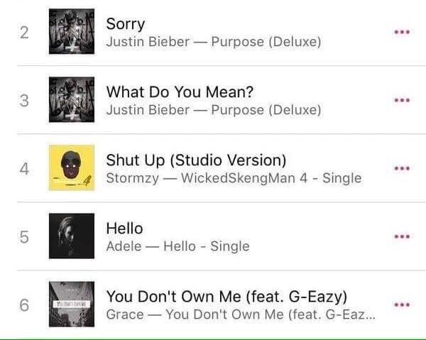 Vrh britanske Top 40 ljestvice zvuči kao ljubavna svađa