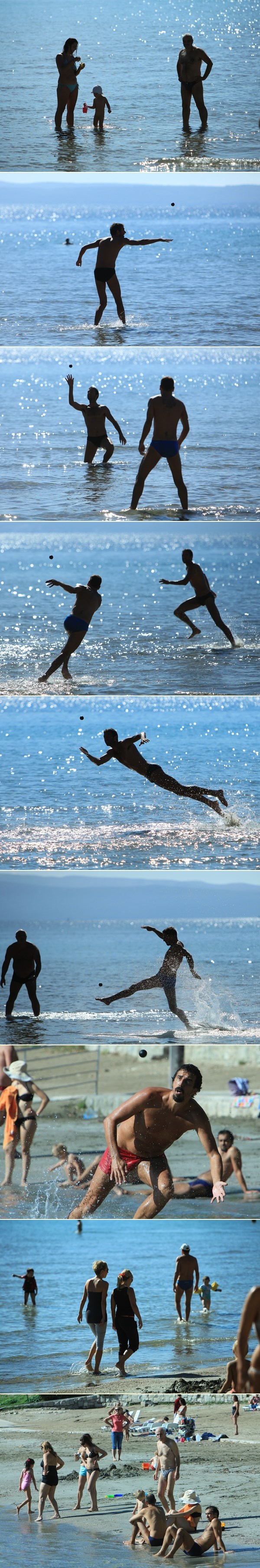 "Bablje ljeto" u Splitu - vrijeme savršeno za picigin