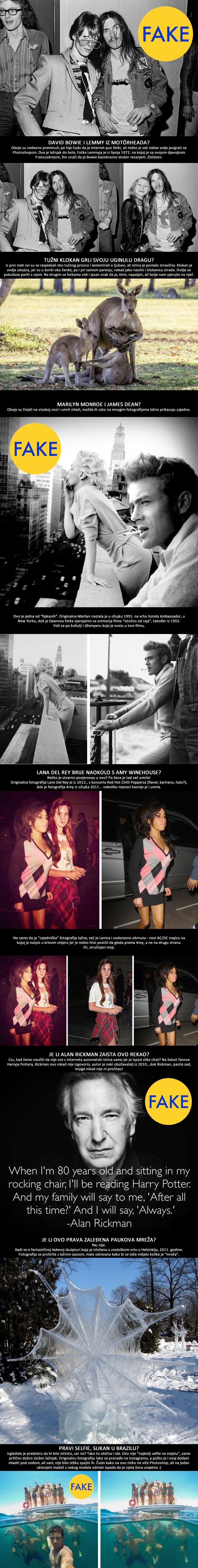 Viralne fotografije koje su totalni lažnjaci!