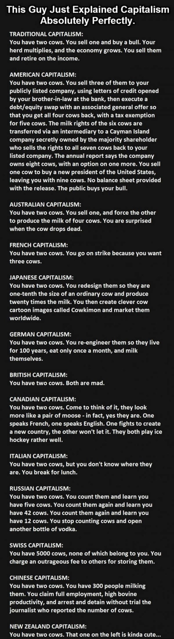 Objašnjenje kapitalizma