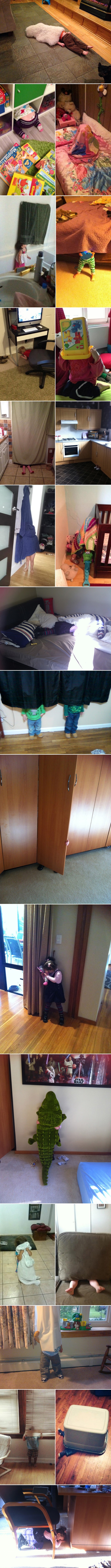 Galerija: Kad se klinci igraju skrivača