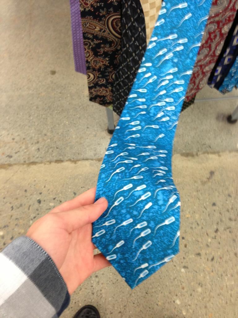 "Sperminator" kravata: Samo za prave zavodnike